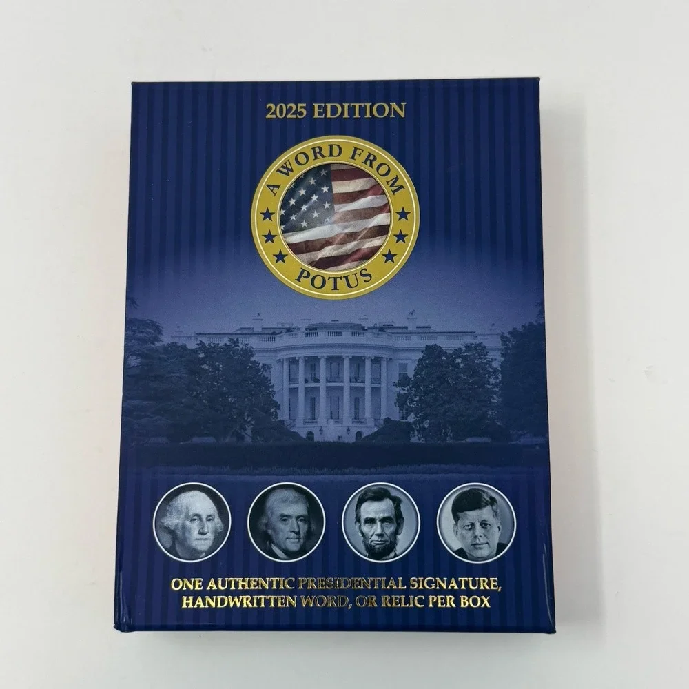 2025 POTUS: A Word From POTUS William McKinley Historic Relic numbered 19/649